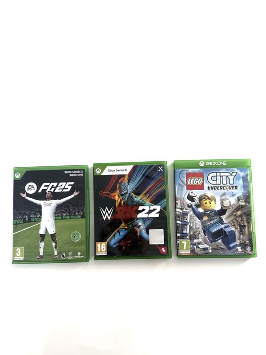 Jocuri Xbox Series X FC 25 W2k22 Lego city undercover toate la 100 lei