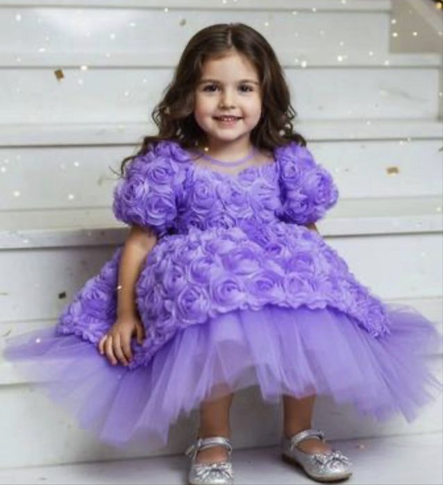 Платье праздничное нарядное пышное