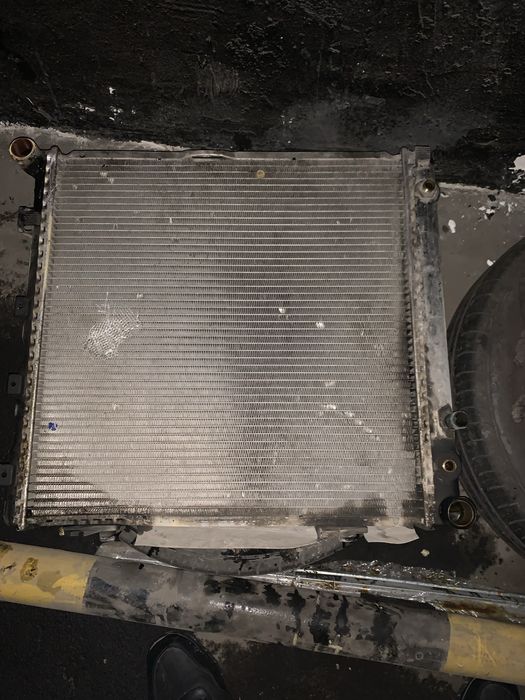 Радиатор мерс 124 111 мотор