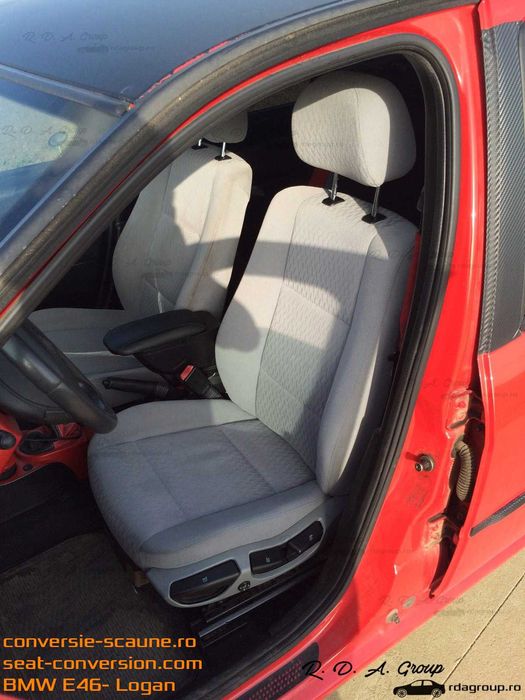 Sistem adaptare scaune de BMW E46 pe Logan Duster Sandero