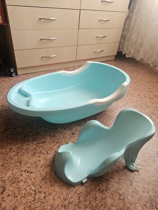 Детская ванночка с горкой