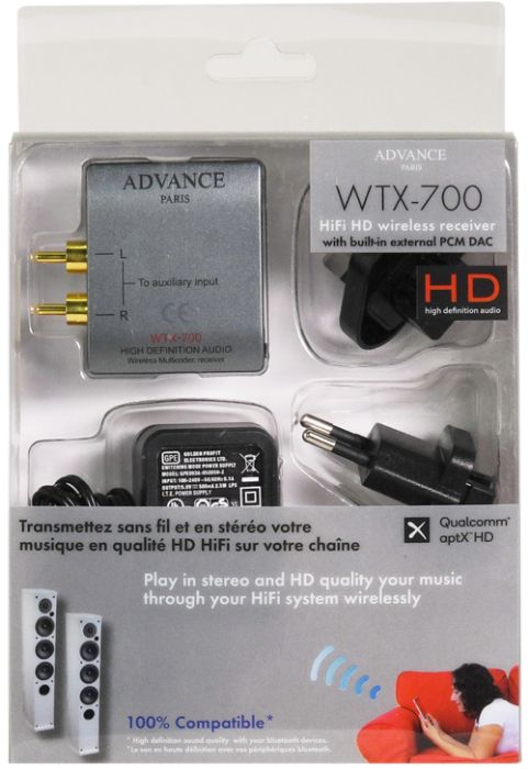 Adaptor bluetooth HD Advance Paris WTX-700 EVO, model nou , Nov. 2022
