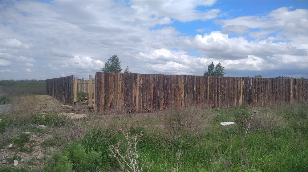 Забор деревянный под ключ