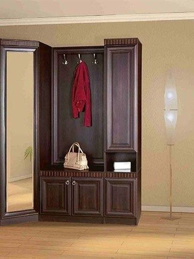 Модульная прихожая в цвете "венге"