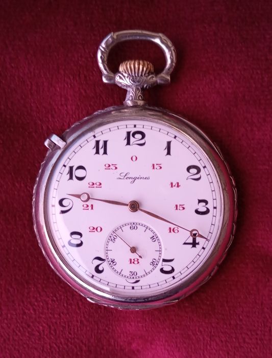 Стар джобен часовник Longines