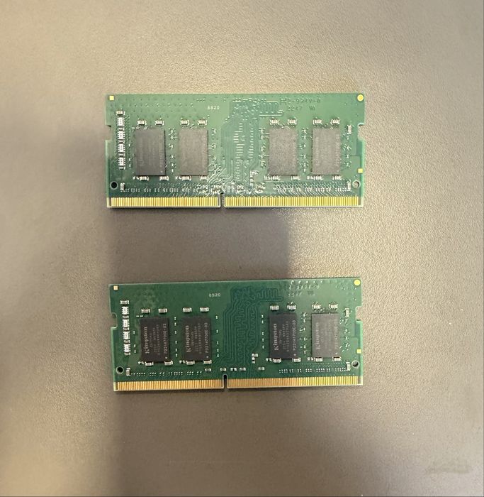 Kit memorii ram laptop - 16 GB DDR4 Kingston KVR26S19S8/8, 2666 MHz (2 buc. 8 GB)
