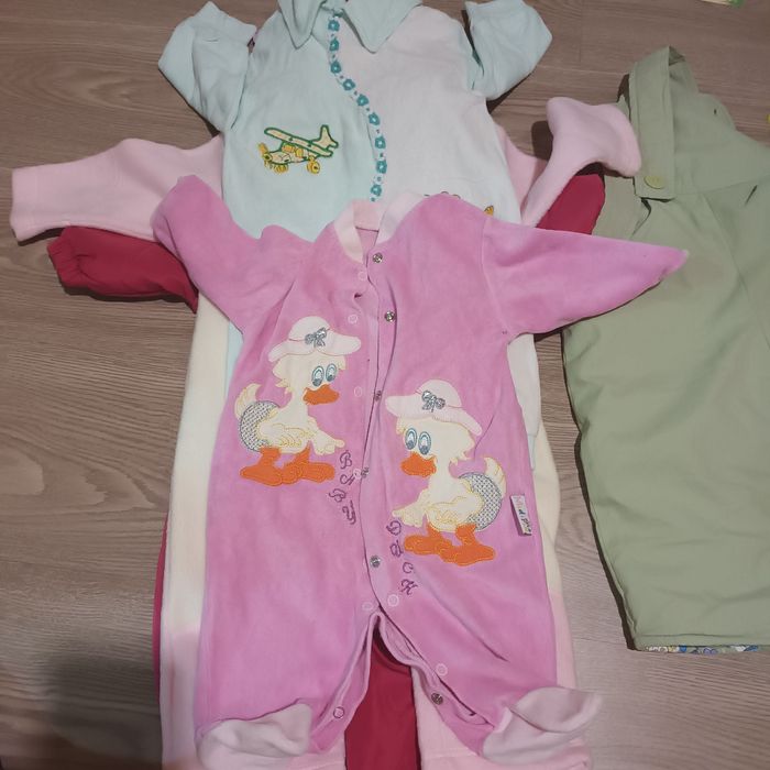 Лот зимни дрешки и Коледно костюмче 56-74р-р