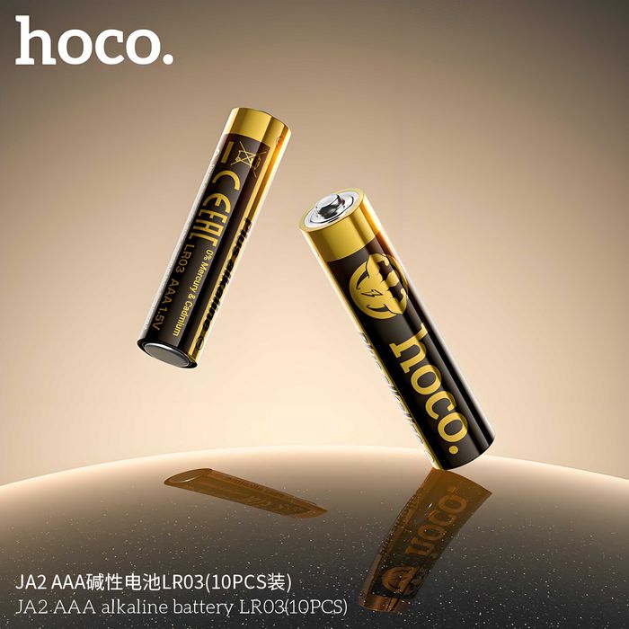 Hoco JA2 LR03 AAA 1.5V Alkaline щелочная батарейка повышенной ёмкости