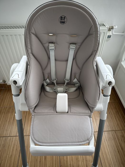 Scaun de masa bebe BUF BOOF X-6, pliabil, reglabil pe inaltime