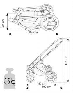 Продавам детска количка 3 in 1