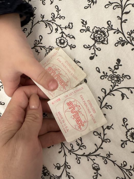 Серьги Studex новые