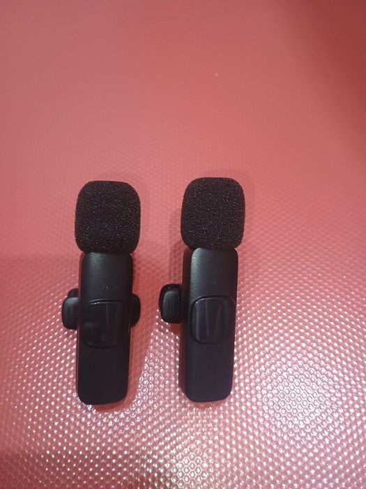 Microfon lavalieră wireless pentru telefon – Nou, nefolosit
