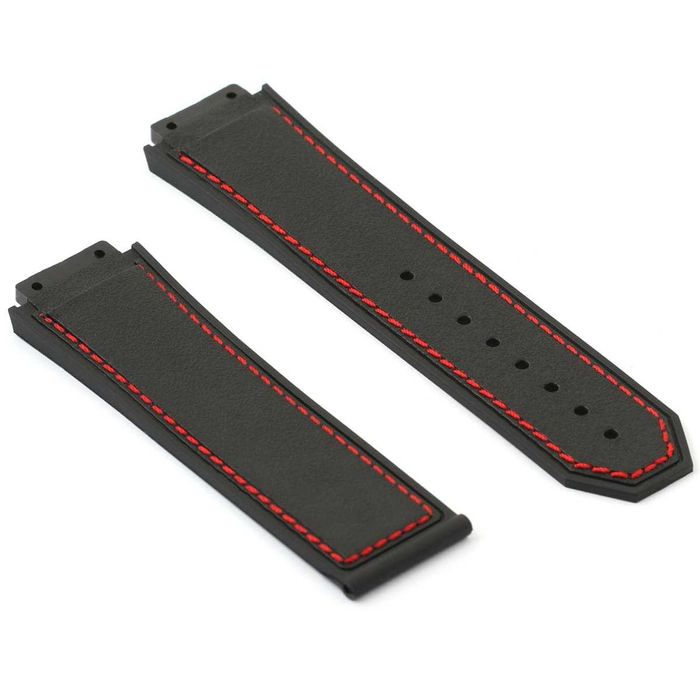Curea Cauciuc pentru HUBLOT | 27x19mm | Negru | Catarama 22mm
