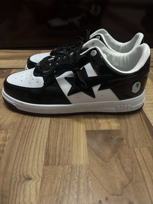 Bapesta low black