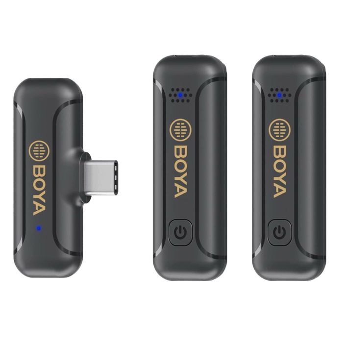 BOYA BY-WM3T2-U2 качественный двойной беспроводной микрофон Type C