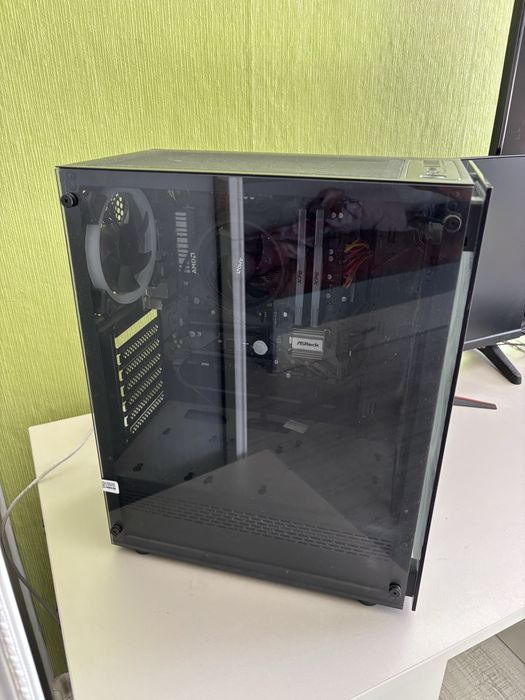 Компютър с AMD Ryzen 5 + монитор Acer VG240Y