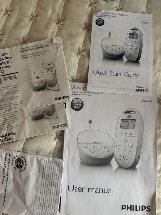 Philips avent бебефон