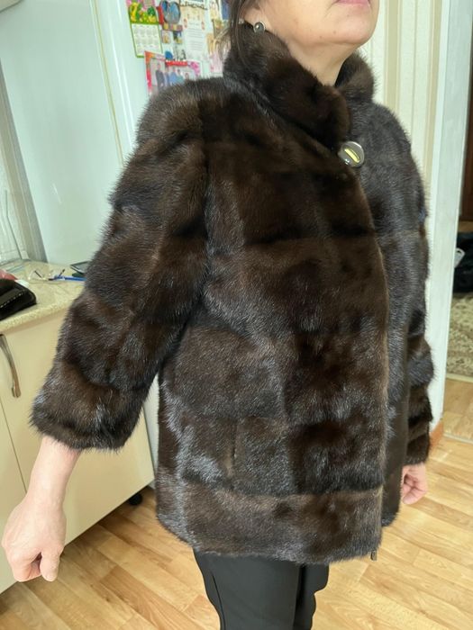 Норковая шуба новая