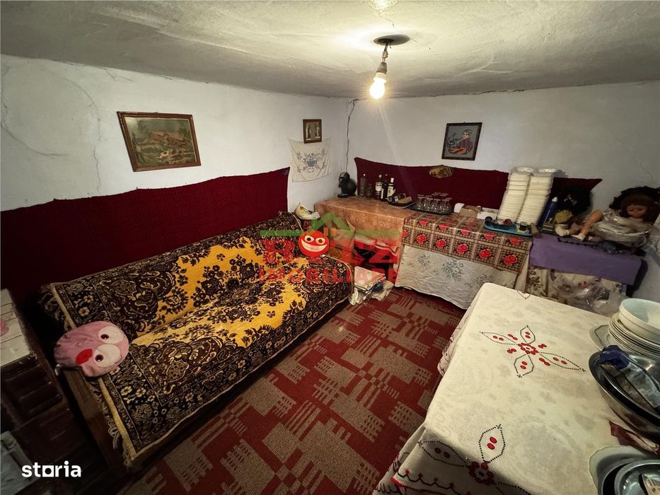 Nou! Casa+teren S=2437 mp, D=23 ml, Osica de Sus!