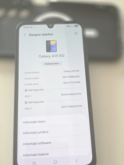Telefon Samsung A15 5G, impecabil.