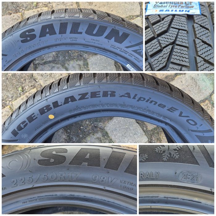 O bucată 225/50 R17 M+S iarnă - una  Pirelli Fulda Vredestein Sailun