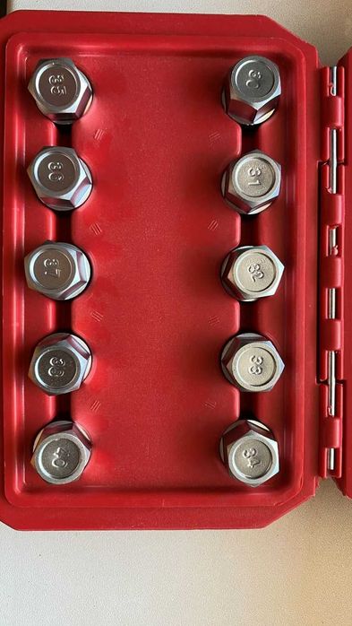 Set chei antifurt VW 10 piese 10 11 13 14 15 16 17 19 20 21 dinti