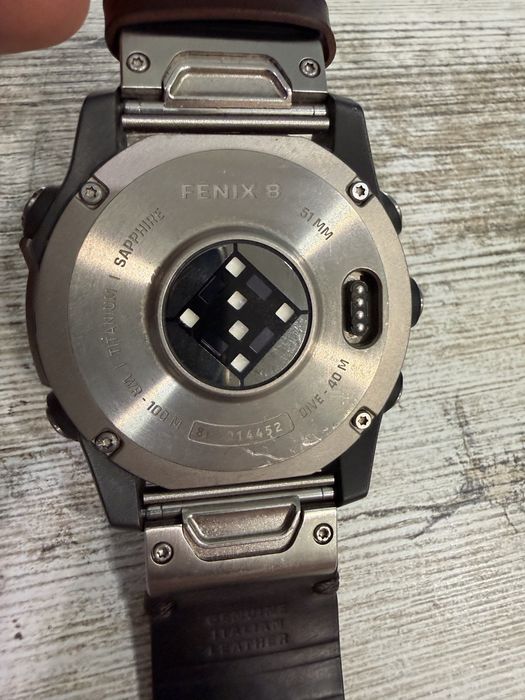 Garmin fenix 8 51мм титан сапфир
