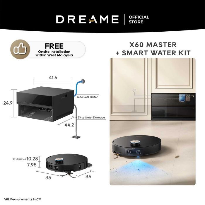 Робот-пылесос Dreame X60 Ultra Complete и другие модели с Гарантиями!!