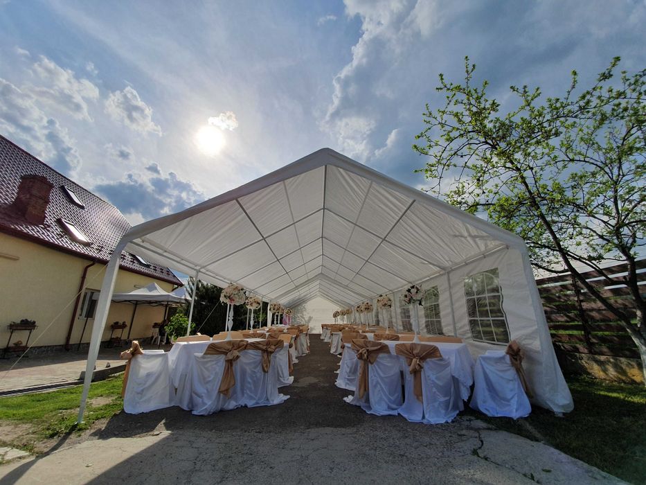 Vand 500 huse pentru scaune tip sac cu 1000 de funde in 5 culori