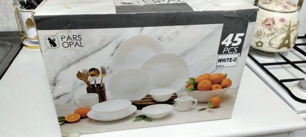 Посуды недорого.