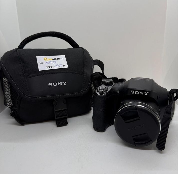 Aparat foto digital Sony Cyber-Shot DSC-H300, 20.1MP, Black -A-