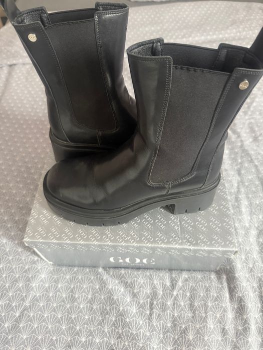 Боти естествена кожа Goe