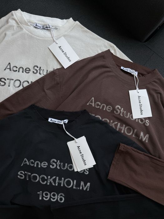 Блуза с дълъг ръкав oversize Acne Studios