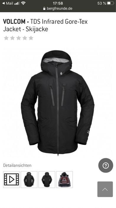 VOLCOM - TDS Infrared Gore-Tex Jacket - Skijacke