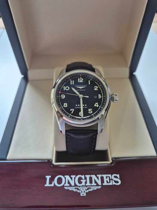 Longines Spirit 42mm (L3.811.4) Black Dial