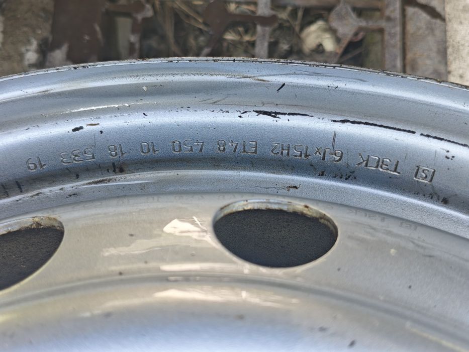 15 Диски . 2шт Разболтовка 4х100