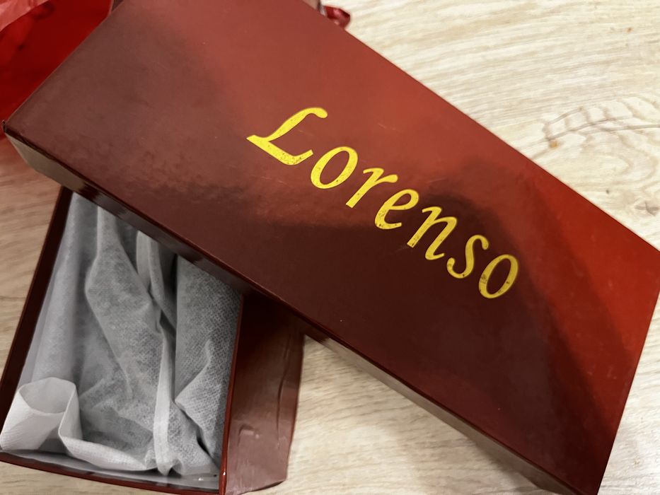 Новые стильные туфли Lorenso, размер 38