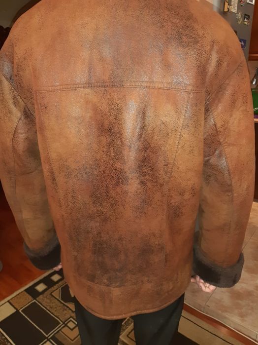 Искусственная дублёнка мужская