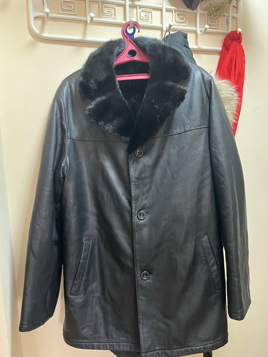 Дубленка мужская ттурция черная