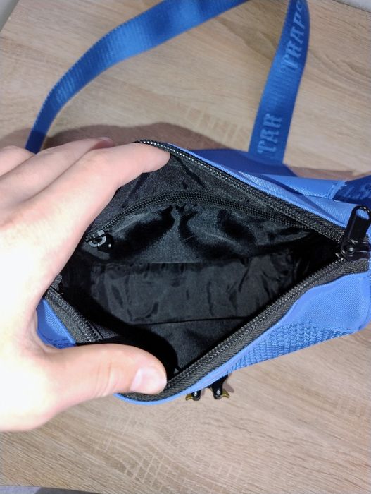 Trapstar чанта в тъмносин цвят