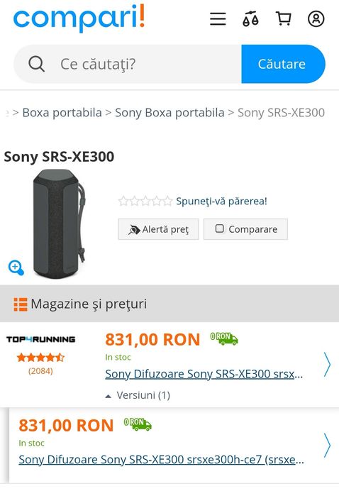 Boxa Sony SRS-XE 300