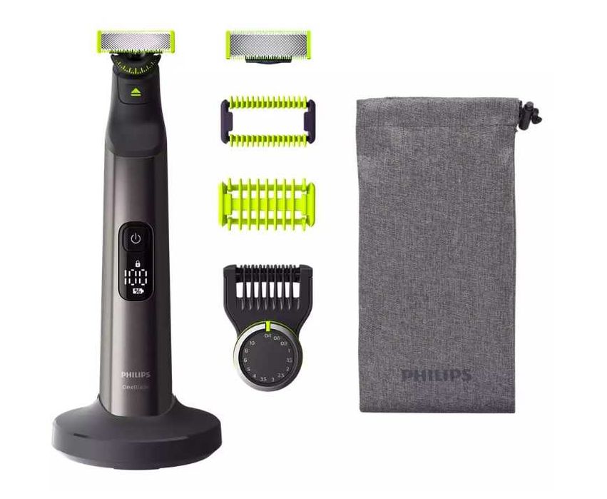 Тример Philips OneBlade Pro QP6551, за брада и тяло