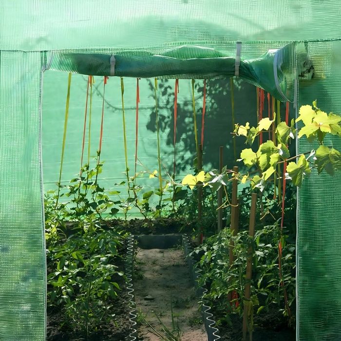 Резервно покривало за оранжерия 3x2x2м – Армирано UV , с цип и п