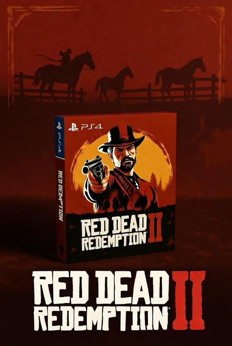 Буу диск Red Dead Redemption 2