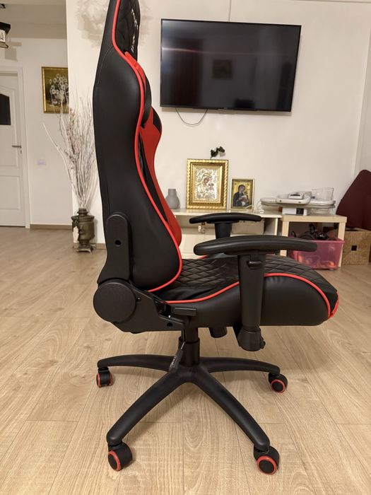 Scaun myria MG7405RD, negru-rosu