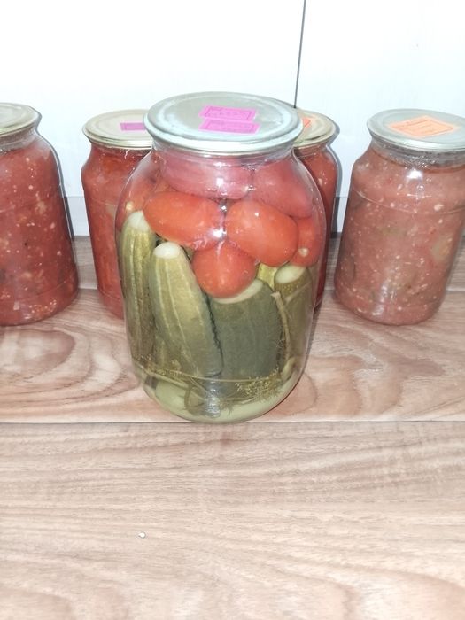 Салаты на зиму. Огонёк.