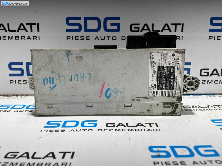 Unitate Modul Calculator Control Confort Confort CAS 2 BMW Seria 5 E60 E61 2003 - 2010 Cod 61.35 6960978 [L3305]