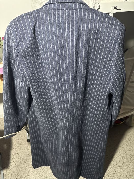 Пальто женкое темно синее