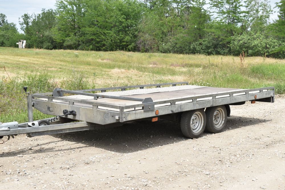 Platforma auto HAPERT 2000kg 400X205cm stare excelenta Galateni • OLX.ro