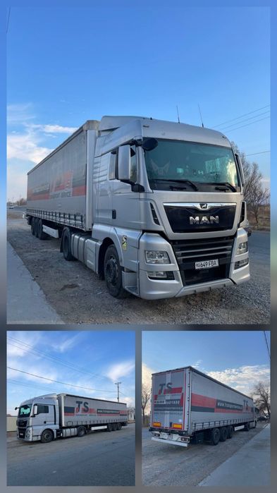 MAN TGX 18.500 + WIELTON Прицеп Сотилади